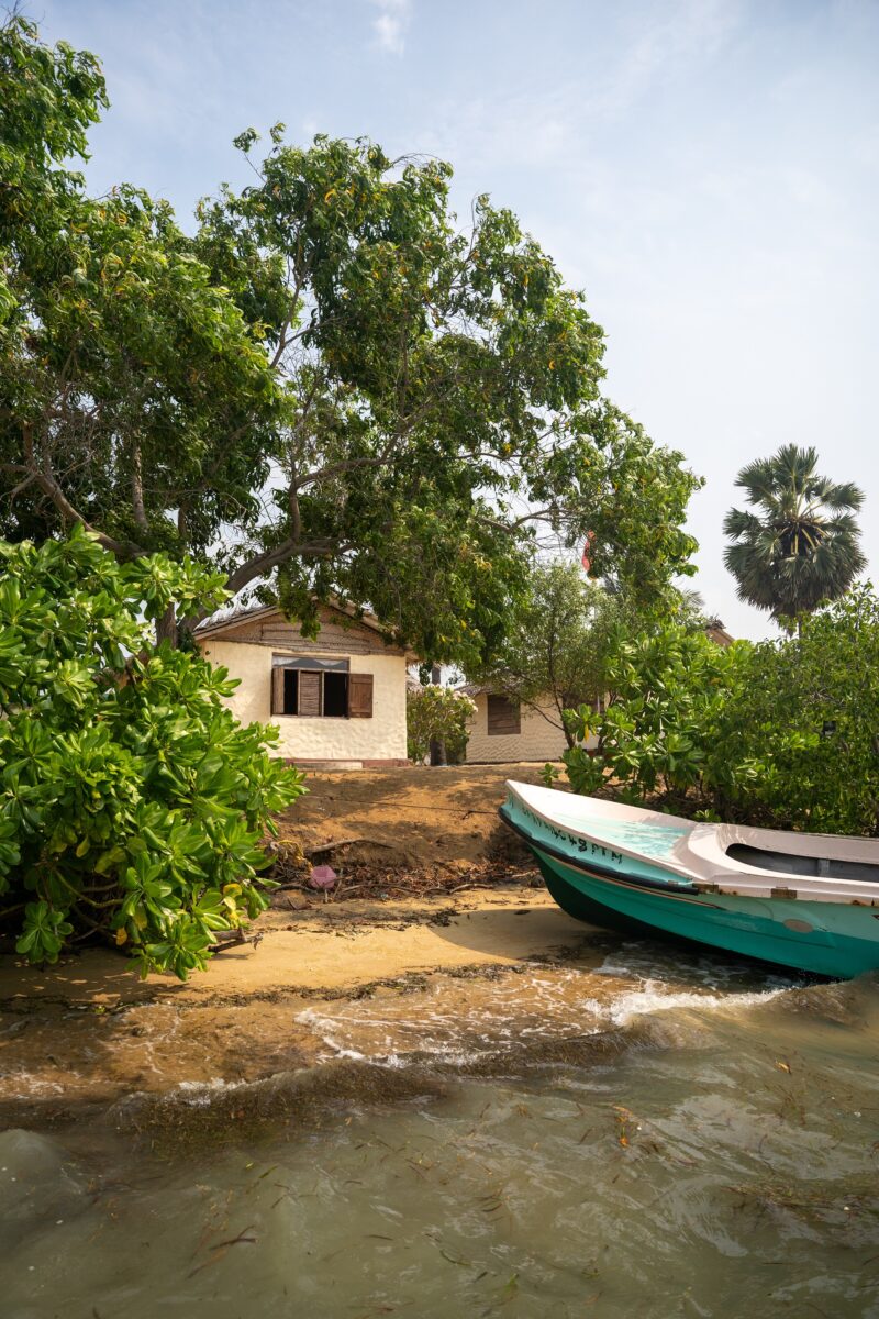 Bungalows am Wasser für Kitesurfing in Sri Lanka