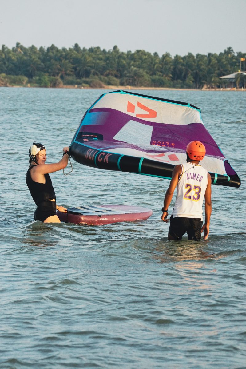 Winter wingfoil season Sri Lanka — NE thermals for beginners
