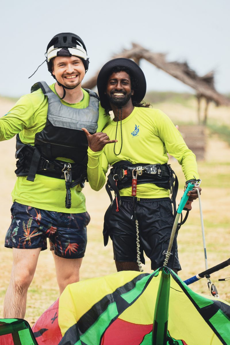 Kitesurfing lessons Sri Lanka — Margarita Kite School Kalpitiya